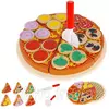 Игра детская пицца деревянная 9354 / 22471
