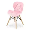 Кухонный стул эко кожа розовый ELVA_3798