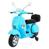 Электро мотоцикл детский на аккумуляторе VESPA голубой PA.PX150.NIE