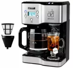 Кавоварка Yoer Infuso 1,8 л чорна крапельна CMW02BK Кавоварка Yoer Infuso 1,8 л чорна крапельна CMW02BK