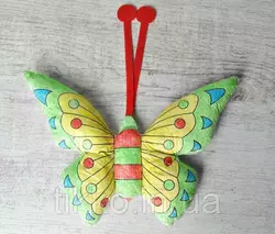 Детская игрушка раскраска бабочка с фломастерами 4509