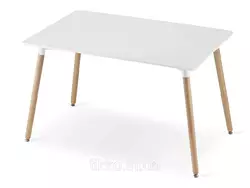 Стол кухонный 120×80 см белый ADRIA_3323