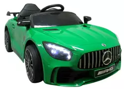 Детский автомобиль Mercedes GTR-S зеленые Eva