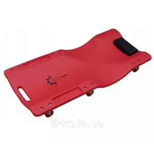 Лежак для мастерской автослесарный Carmax красный 24474