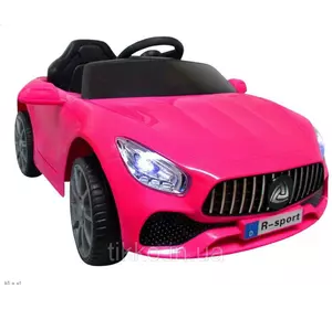 Детский автомобиль кабриолет на аккумуляторе Cabrio B3 Розовый