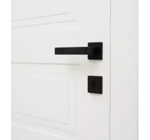 Елегантна чорна дверна ручка «Matte Black Елегантна чорна дверна ручка «Matte Black