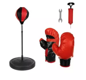 Боксерский комплект груша + перчатки ZB16953