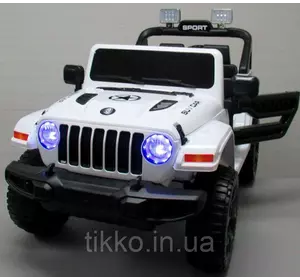 Детский автомобиль Большой Jeep HAMER X10 Белый